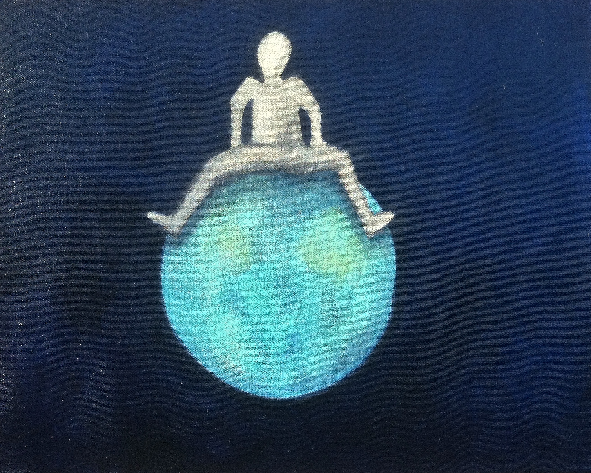 Sittin' on Top of the World by artist Quincy Wakefield